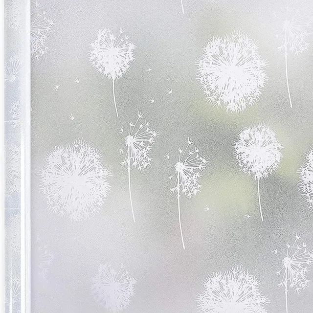 Simple Fix Raamfolie - Zonwerend en Isolerend - Zonwerend - Anti Inkijk - Statisch - Plakfolie - Paardenbloem - 60x200cm