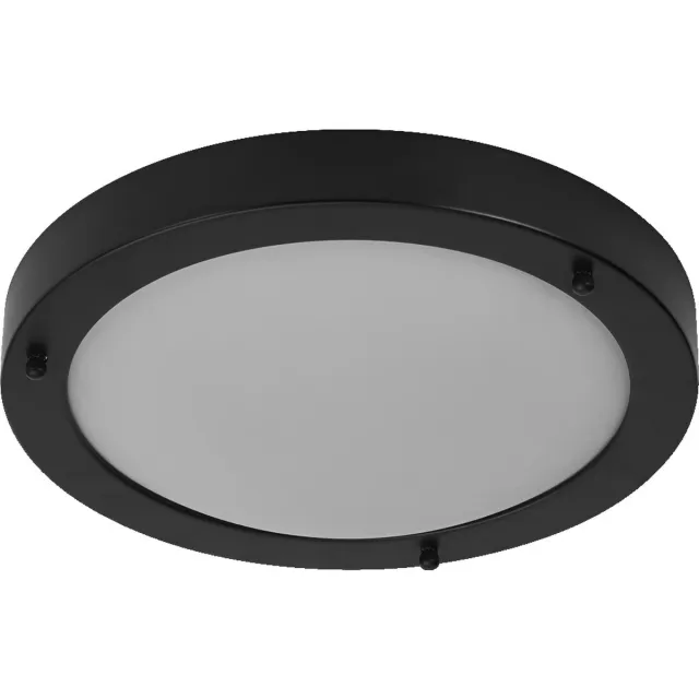 LEDVANCE CLASSIC ROUND badkamer plafondlamp 280mm Zwart