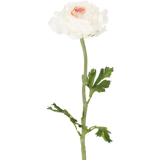 Viana Kunstmatige ranunculus met delicate bloesems voor stijlvolle en onderh beige
