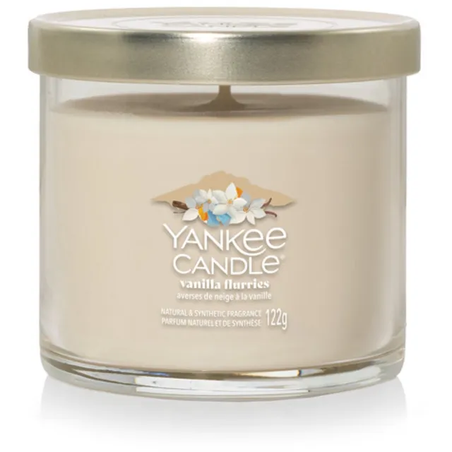 Yankee Candle Vanilla Flurries - Small Tumbler Beige