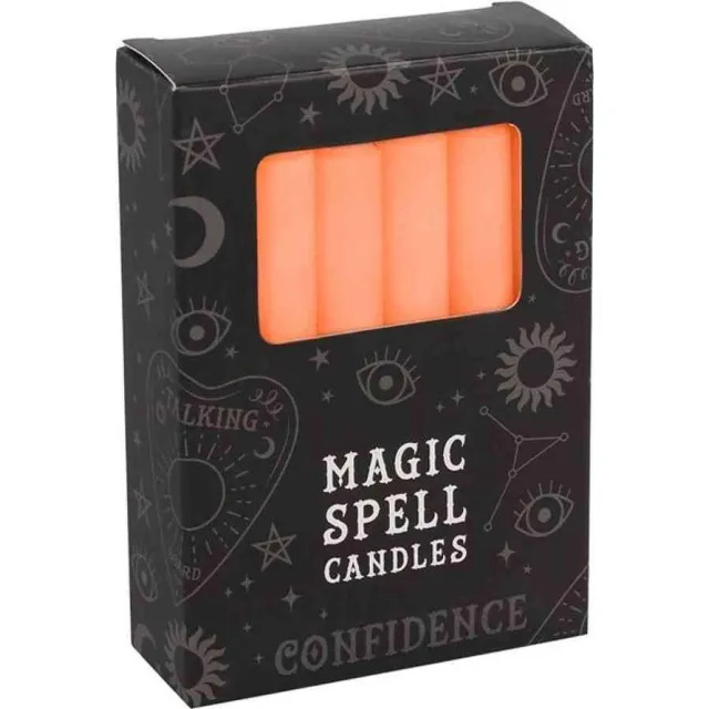Something Different Confidence Spell Kaars - Set van 12 - Oranje