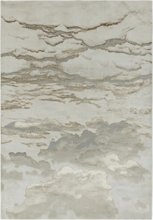 Asiatic Aurora AU17 Linea vloerkleed - maat 200 x 290 cm Beige