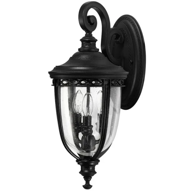 Steady Lighting Landelijke Wandlamp - Steady Lighting - Metaal - Landelijk - E14 - L: 26.7cm - Voor Buiten - Woonkamer - Eetkamer - Zwart