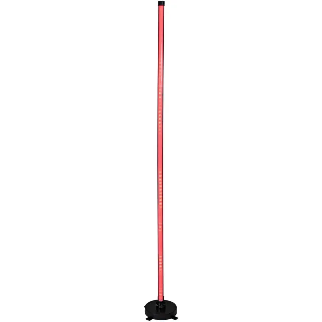 Eurolite LED Floor Lamp 148cm RGB/WW WiFi Alexa & Google Home Zwart