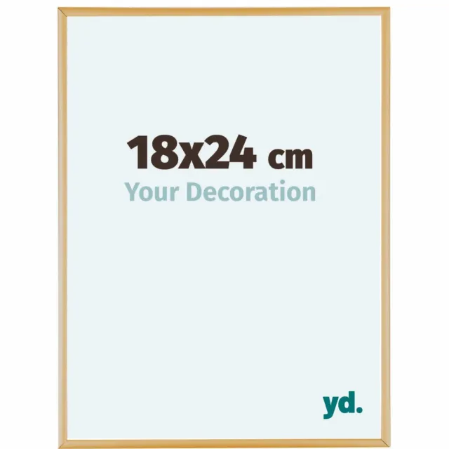 yd. Your Decoration - Fotolijst 18x24 cm - Aluminium - Goud Vintage - Kent