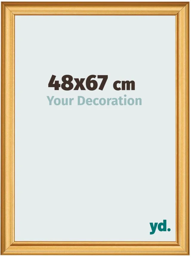 yd. Your Decoration - Fotolijst 48x67 cm - MDF - Goud Mat - Lazio