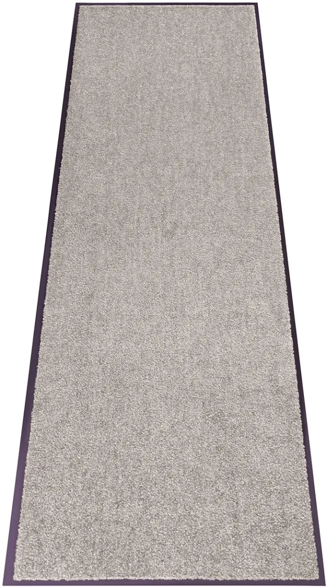 Ibenzoa Wasbare vuilvangmat voor binnen en buiten met antislip en kleurvastheid taupe