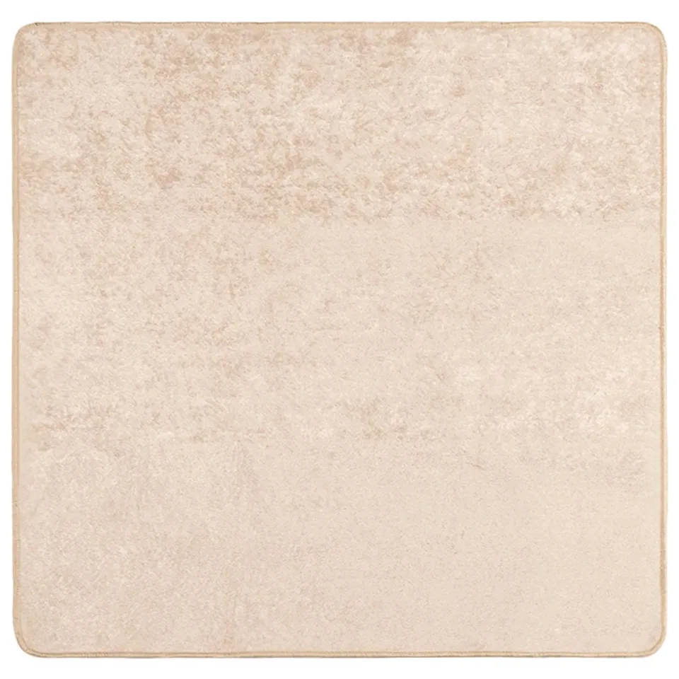 vidaXL Vloerkleedloper MARSA Crèmekleurig 100 x 100 cm