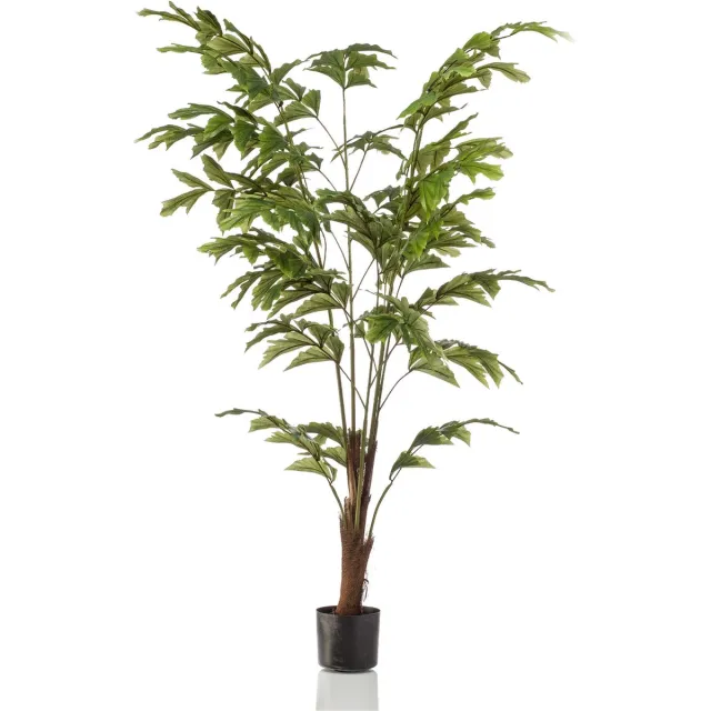 Emerald Kunstplant Palm Fishtail - Polyester - Groen - 0 x 150 x 0 cm (BxHxD)
