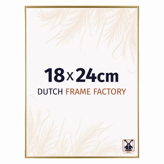 Dutch Frame Factory Fotolijst 18x24 cm - Kunststof - Goud - Easy