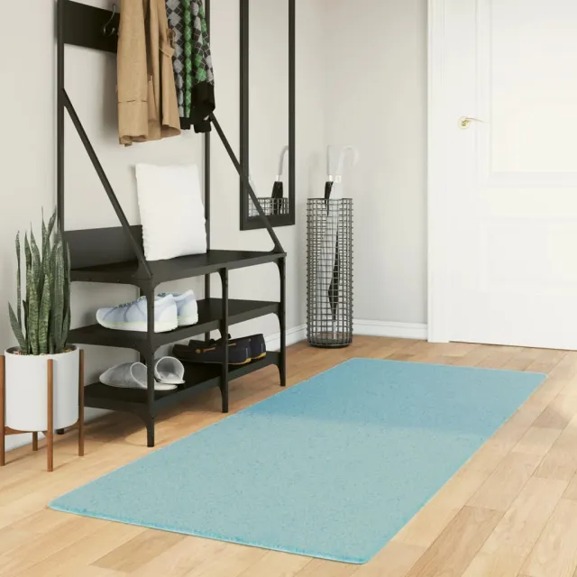 vidaXL Vloerkleed OVIEDO laagpolig 80x200 cm groen, foto 2