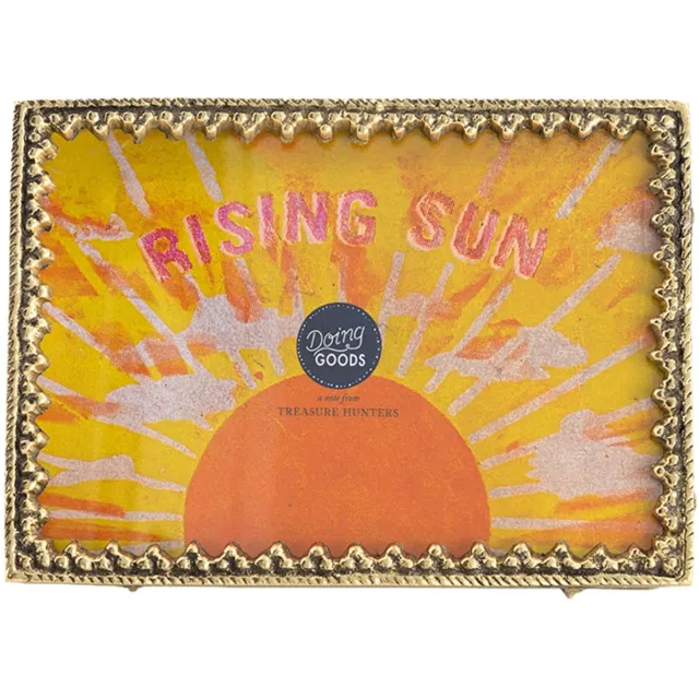 Doing Goods Blaze Frame Large - Gold Shiny Goud