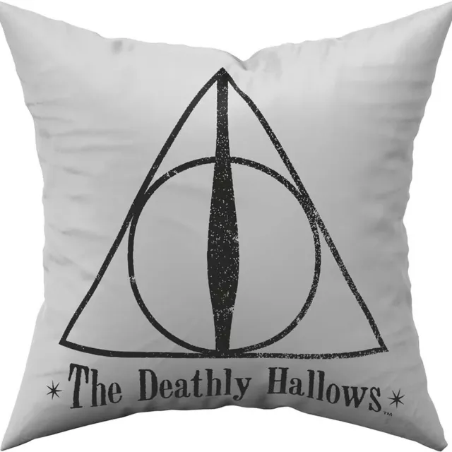 Sihir Dükkani Wizarding World - Harry Potter - Kussen - Relieken van de Dood Wit