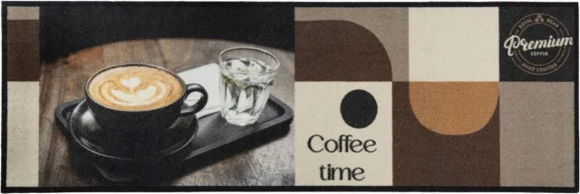 MD-Entree MD Entree - Keukenloper - Vloerkleed - Machinewasbaar - Cook & Wash - Cappuccino Bruin