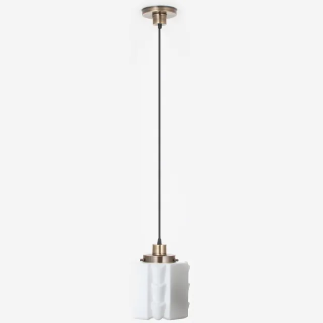 Coloured by Art Hanglamp aan snoer Expressionisme 20's Brons - Art Deco Trade