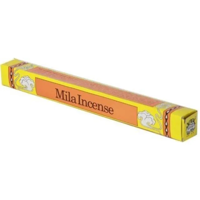 Ruben Robijn Tibetaanse Wierook Mila - Natuurlijke Ingrediënten - Dikke Stokjes zonder bamboestokje n.n.b