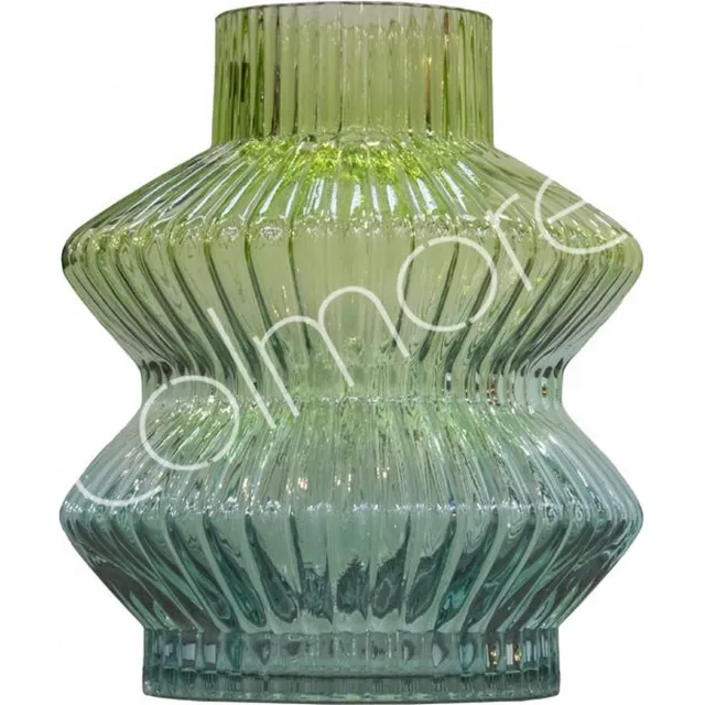 Diga Colmore Venlo B.V. Vaas groen blauw glas 17x17x20