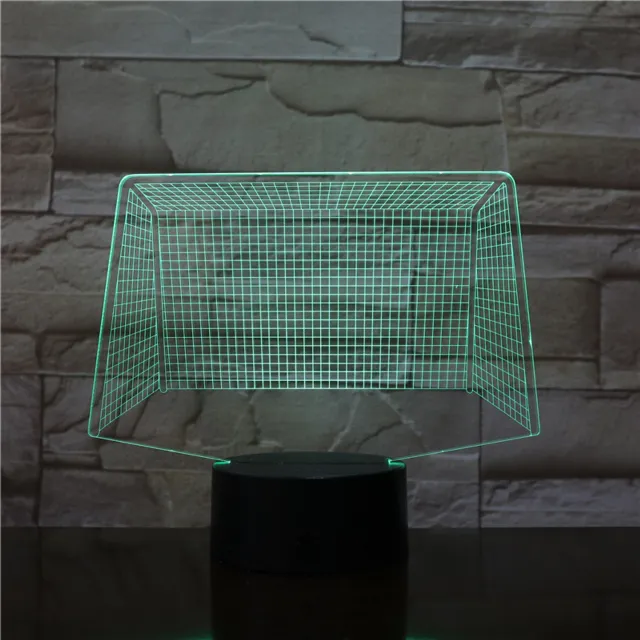MC Living 3D Led Lamp Met Gravering - RGB 7 Kleuren - Doel