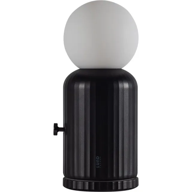 Lund London Oplaadbare Lamp | draadloze oplader | Gadget | Zwart