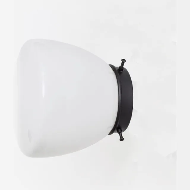 Coloured by Art Schoolbol Small Moonlight wandlamp Basic black - Art Deco Trade Zwart