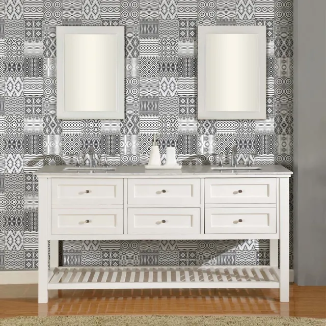 Ambiance Sticker Zelfklevende tegelmuurstickers voor keuken en badkamer - 60 AZULEJOS ELIONO CEMENT TEGELSTICKERS - 60 stickers 15x15cm Multi color