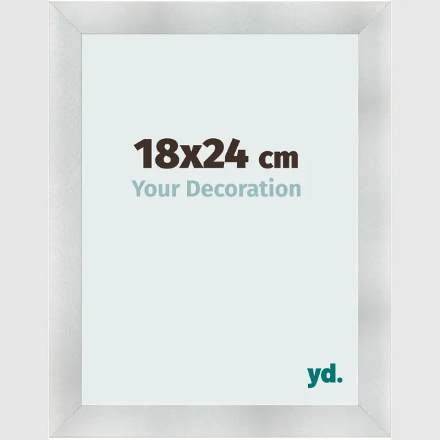 yd. Your Decoration - Fotolijst 18x24 cm - MDF - Aluminium Geborsteld - Pisa