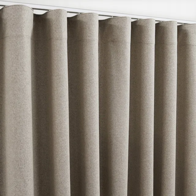 PRESTIQUA Verduisterende Gordijnen 140x175cm Beige 100% Blackout