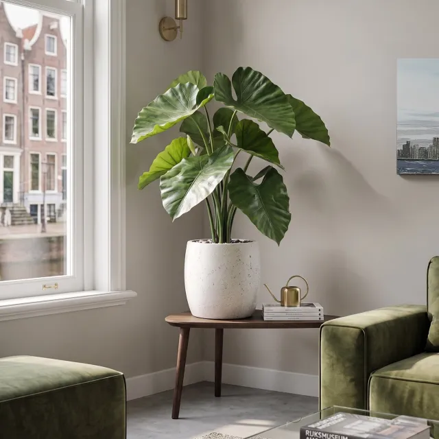 Designplants Alocasia Calidora Kunstplant 70 multi colour