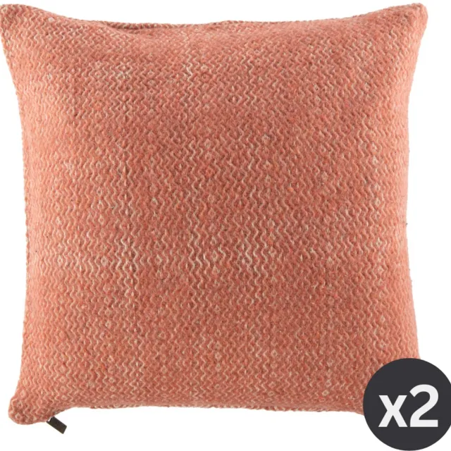 Tiseco Kussen ARTEM (gevuld) - SET/2 - 45x45 cm, rood RED