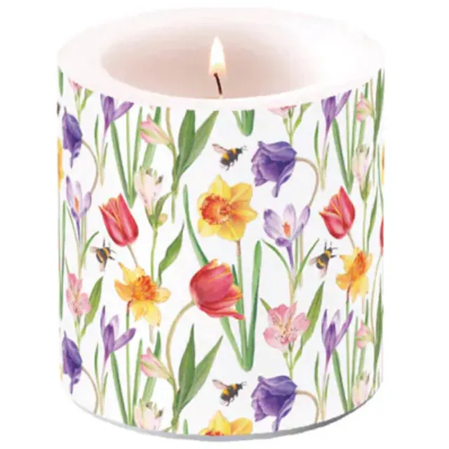 Ambiente Kaars - Flowers in Spring - 35 branduren Multi