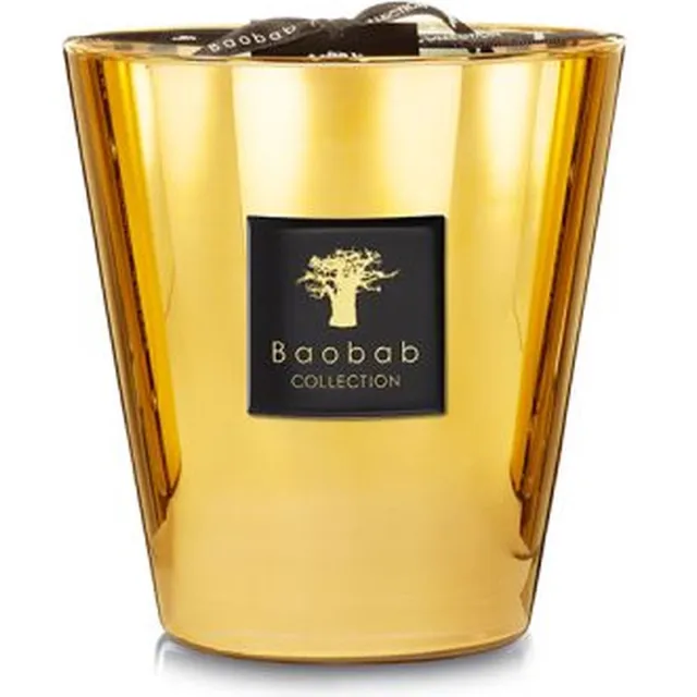Baobab Collection Aurum Les Exclusives - Luxe Geurkaars 16cm Goudkleurig