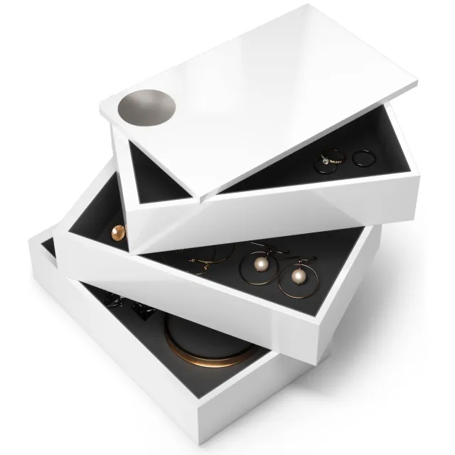 Umbra opbergbox Spindle wit