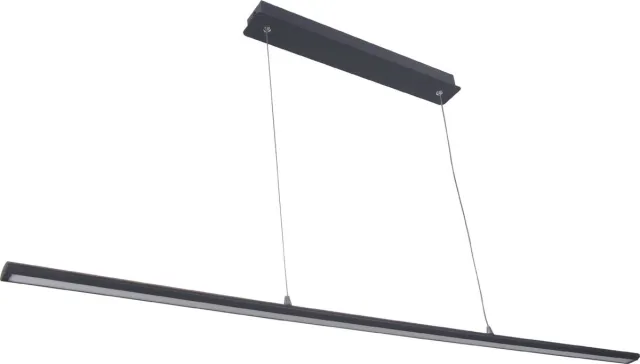 Fantasia Lino LED hanglamp, 2x24W SMD LED, 3290 lumen, 3000K warm wit, dimbaar, aluminium, IP20, energieklasse F
