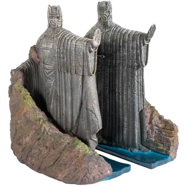 Famanu Boekensteunen in thema van een iconisch fantasy-thema, decoratieve boeksteunen voor boekenliefhebbers, ideaal als cadeau en voor thuisdecoratie Zwart