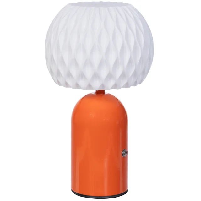 Luxform tafellamp USB Obidos oranje