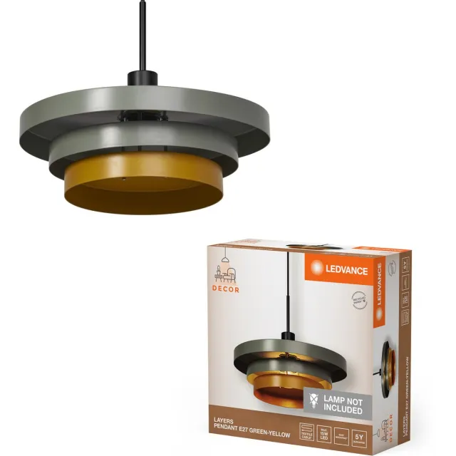 LEDVANCE Decor Layers Hanglamp E27 Groen