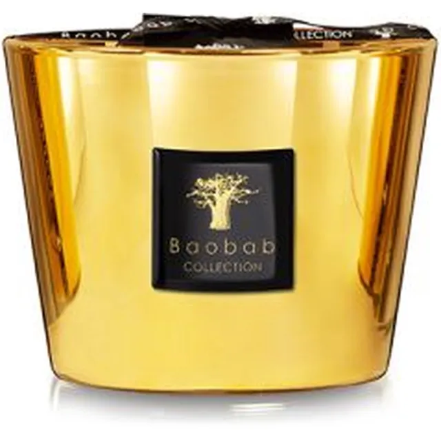 Baobab Collection Les Exclusives Aurum - Luxe Geurkaars 10cm Goudkleurig