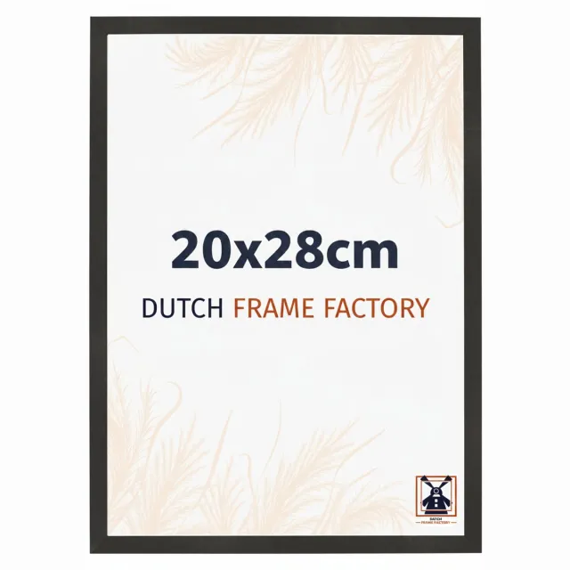 Dutch Frame Factory Fotolijst 20x28 cm - MDF - Zwart Mat - Benno