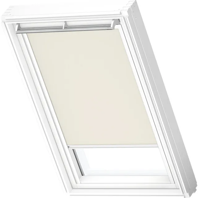 VELUX Origineel Verduisterend Rolgordijn (DKL) Wit Kozijn, M06, 306, Beige Licht Beige