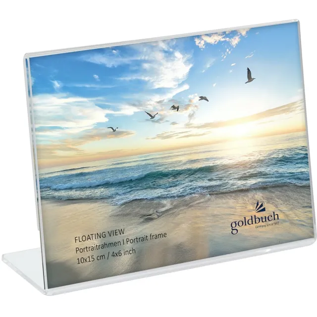 Goldbuch Fotolijst Floating View – 10x15 cm Doorzichtig
