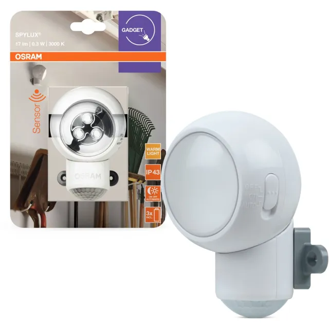 OSRAM HOMELIGHTING SPYLUX White 4099854531330 LED-nachtlamp Wit