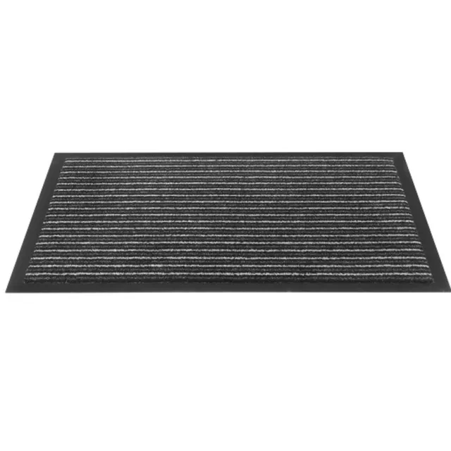 Hamat Schoonloopmat Scala - Deurmat - 80x60 cm Antraciet 007 Antraciet