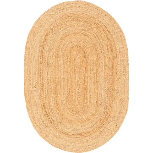 Pergamon Natuurvezel tapijt Jute Salsa Nature Uni Beige