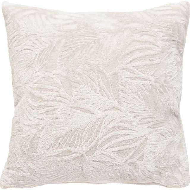 Atmosphera Créateur d'intérieur® Flanellen kussen met afneembare hoes RYO Beige lin