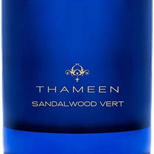 Thameen Sandalwood Vert geurkaars - 250 g Bruin