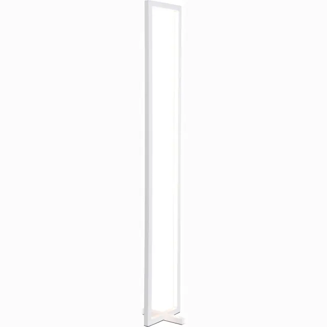 Fantasia GURI LED vloerlamp kadervorm, 200 x 1200 mm, 47W, 2420 lumen, 3000K warm wit, dimbaar, energieklasse E