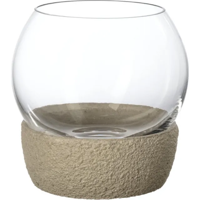 LIKE BY VILLEROY & BOCH Teelichthalter Perlemor Home ø 11 x 11,3 cm grijs, transparant