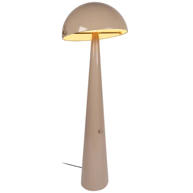 Lucide BARONE - Vloerlamp - Ø 52,6 cm - 1xE27 - Taupe | Vibes