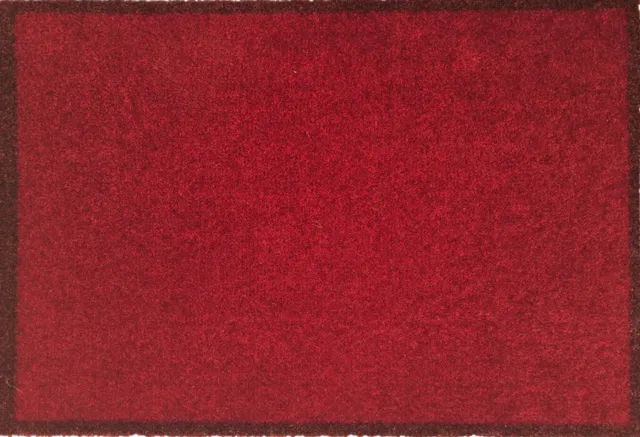 Hamat Eco-Clean+ Bordeaux 50 x 120 cm - Wasbare Droogloopmat - Schoonloopmat Binnen - Polyamide - 30°C