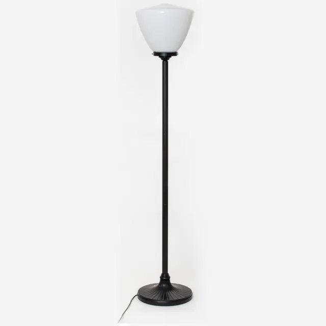 Coloured by Art Vloerlamp Schoolbol Large Moonlight - Art Deco Trade Zwart